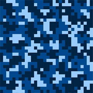 Camuflado Digital Azul
