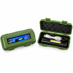 LINTERNA METALICA RECARGABLE EXPLORER 8.5 CMR