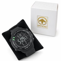 RELOJ TACTICO CON BAROMETRO DE SUPERVIVENCIA OFFICIAL